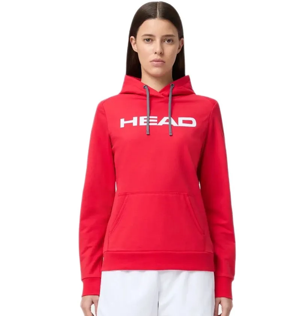Женская Кофта теннисная Head Club Original Hoodie - red