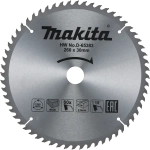 Пильный диск для дерева 260x30x2.6/1.8x60T Makita D-65383