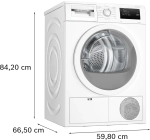 Сушильная машина Bosch WTH85077PL