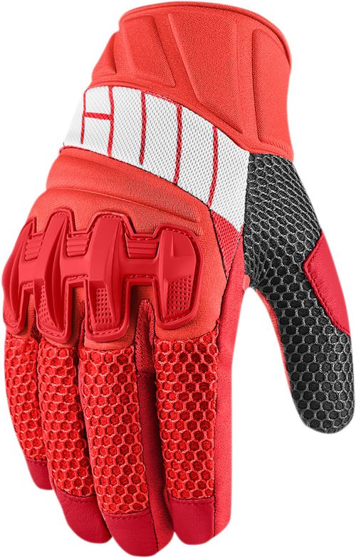 Купить Мотоперчатки Текстильные Icon Overlord Gloves / Красный