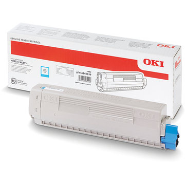 Тонер-картридж Oki MC853/MC873/MC883 cyan (7.3K) 45862851/45862839