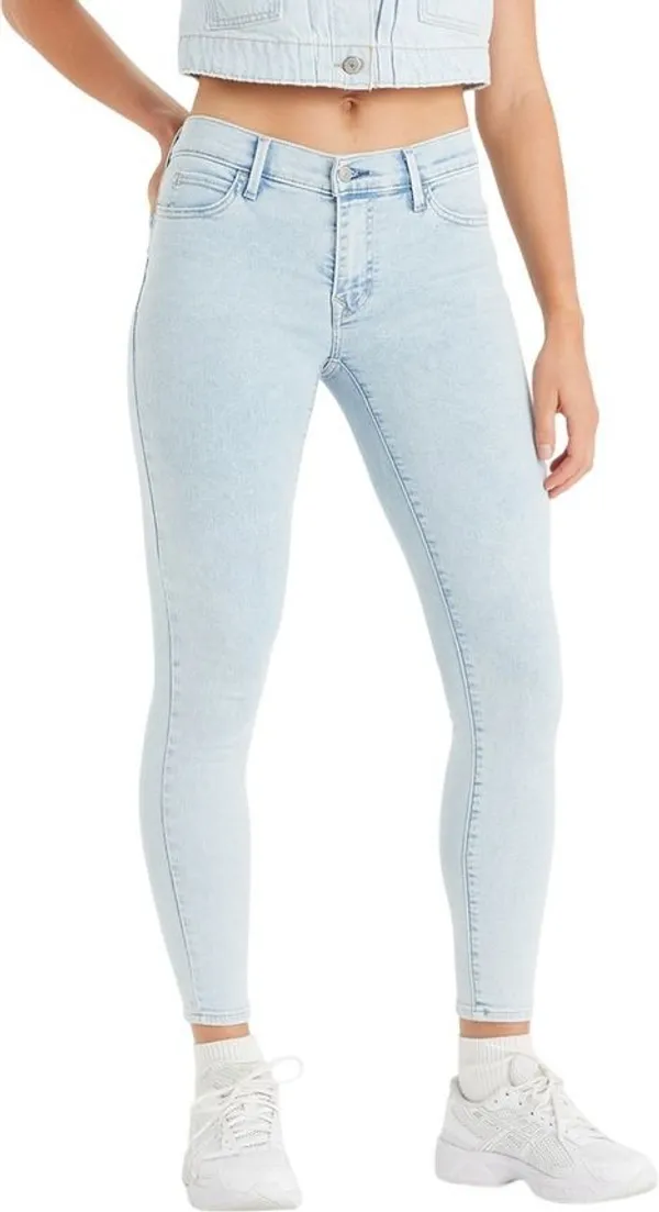 Джинсы женские LEVI'S 710 SUPER SKINNY LIGHT INDIGO - FLAT FINISH