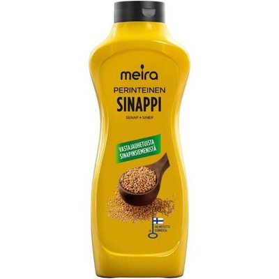 Горчица Meira Традиционная 950 г (Финляндия)