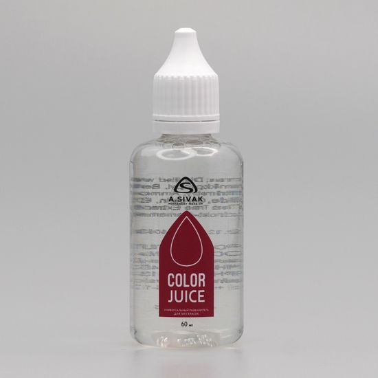 Разбавитель для тату краски COLOR JUICE A.Sivak 60мл