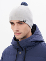 Шапка Apscale Train Pom Light Grey спортивная демисезонная