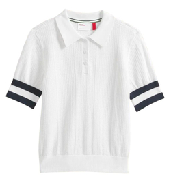 Женское теннисное поло Wilson Essex - bright white