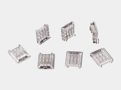 Пластиковый коннектор для RGB светодиодной ленты 10 мм, CN-10MM-4P-A-SMD