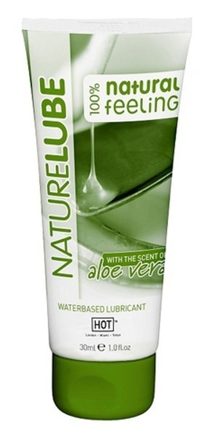 Смазка на водной основе с алоэ вера «NatureLube», 30 мл.