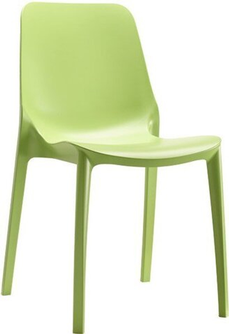 Стул пластиковый Scab Design Ginevra, зеленый