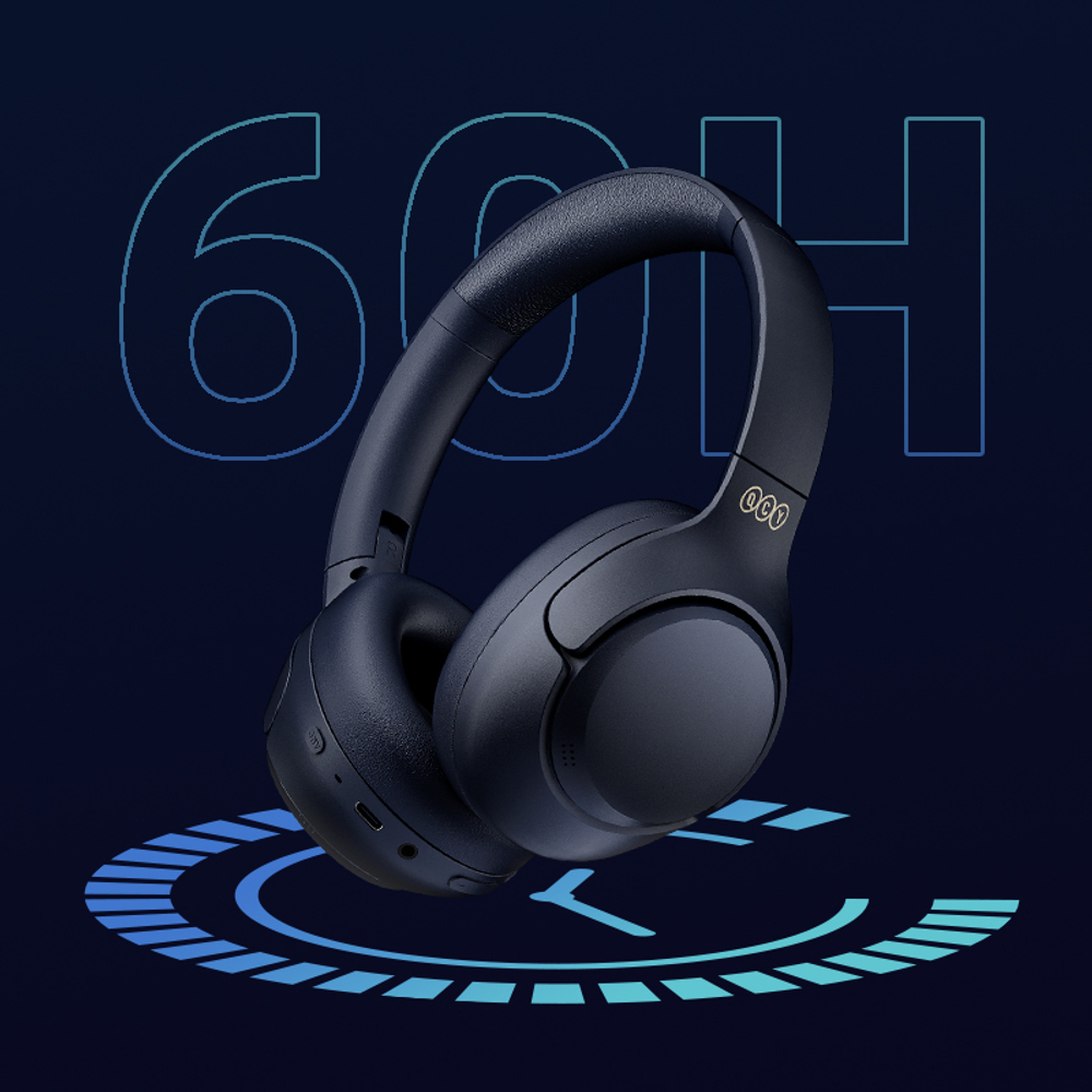 Беспроводные наушники полноразмерные QCY H3 (черные)