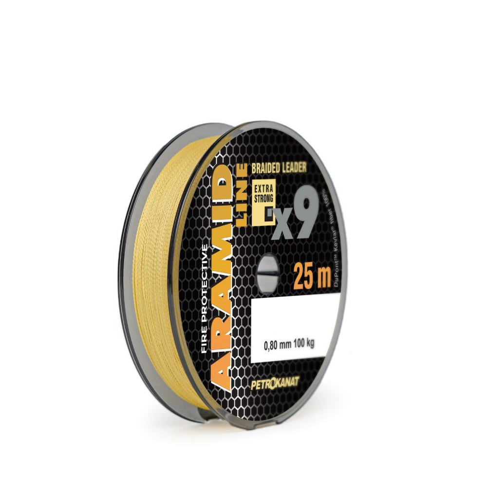 Плетеный шнур кевларовый Aramid Line X9 1