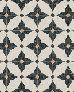 VIVES 4T78 Octgono Cerbera Negro 20x20