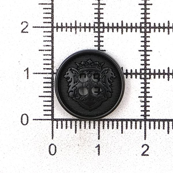 Пуговицы 4 прокола 24L=15 мм, (Blk-200 (черный)) CN, 144 шт, S090084