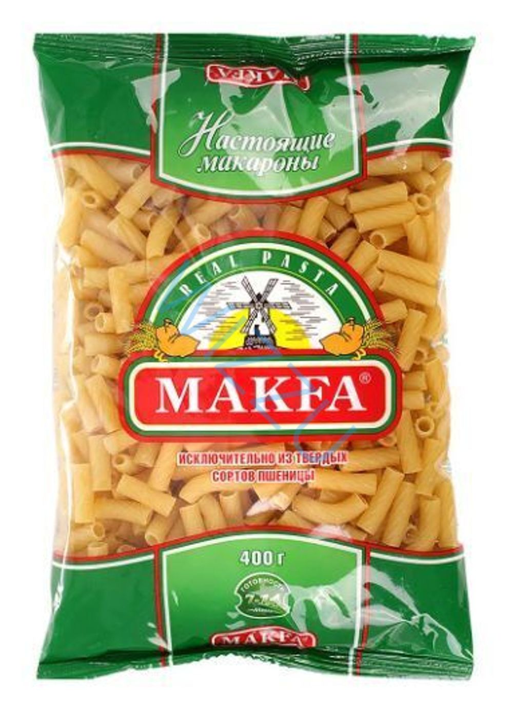 Мак изд Макфа Рожки 400г
