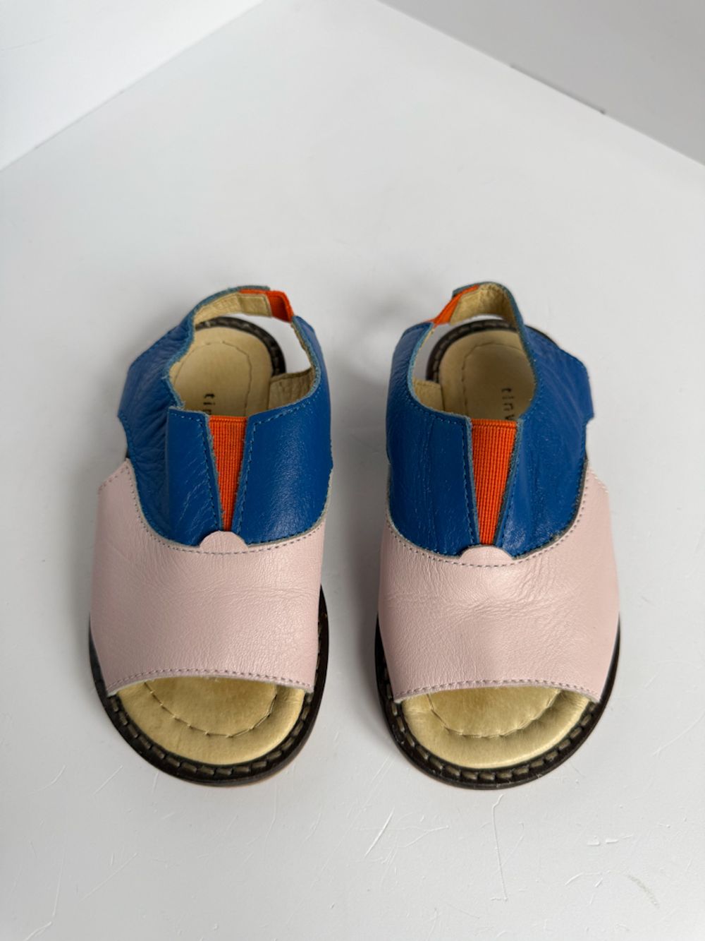 Кожаные сандалии Tinycottons, 23