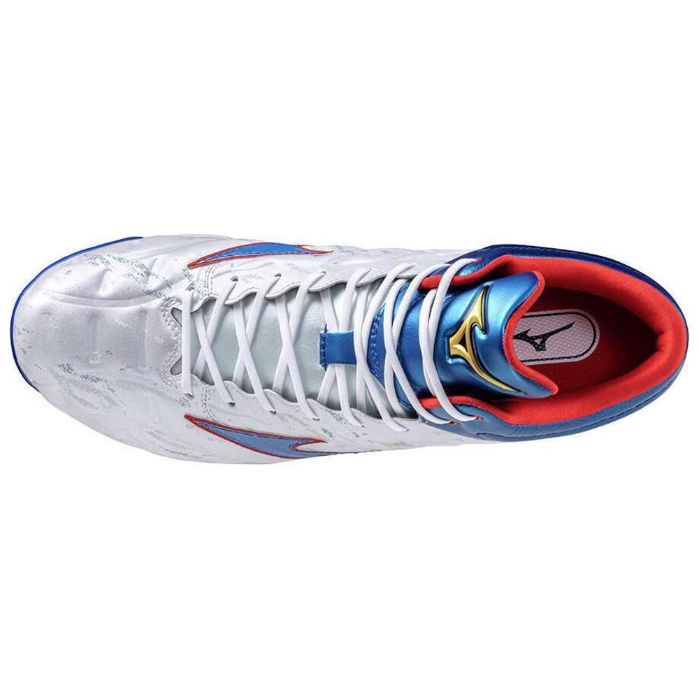 Mizuno CushionRevo Pro Mid Tpu "White Racer Blue"