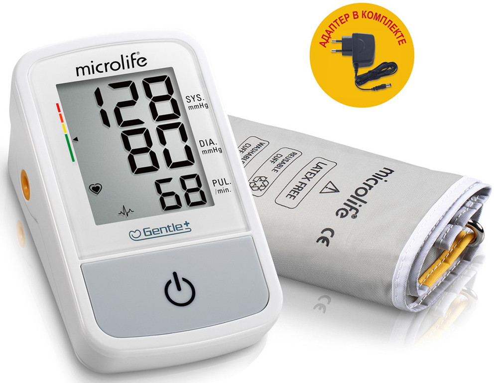 Тонометр Microlife BP A2 Basic автомат с адаптером (22–42 см)