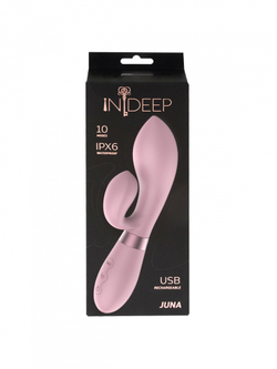 Indeep Juna - Вибратор-кролик, розовый
