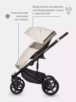Коляска  OZON Ecco (3 в 1) (RIKO BASIC) 25 слоновая кость-бежевый