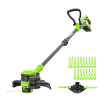 Триммер аккумуляторный Greenworks ST3002, 24V, 30 см, без АКБ и ЗУ (ST3002A3)