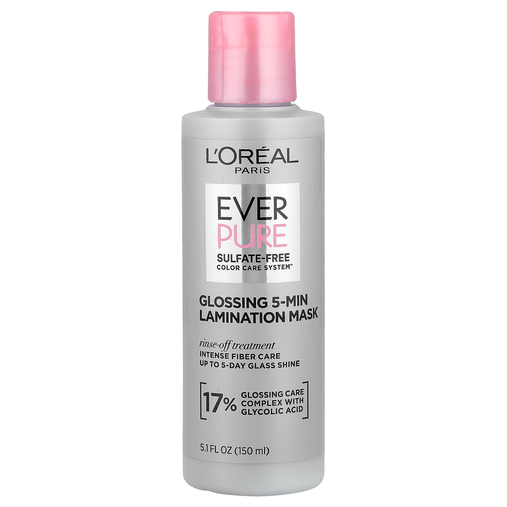L'Oréal, Ever Pure, 5-минутная маска для ламинирования, 150 мл (5,1 жидк. унции)
