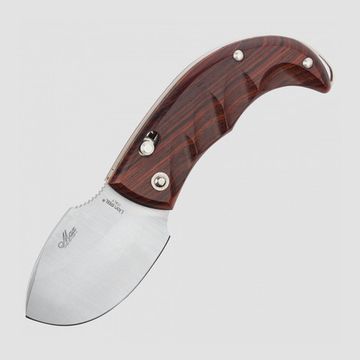 Складной нож Lion Steel "SKINNER" L/8901 ST c клинком из стали 440C, рукоять дерево (Santos)
