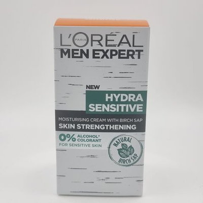 Увлажняющий крем для мужчин L'Oral Men Expert Hydra Sensitive для чувствительной кожи 50 мл (Франция)