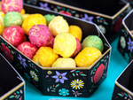 Коробочки для угощения в форме гробика "Мексика" 6 шт. (8 х 15 х 4 см)