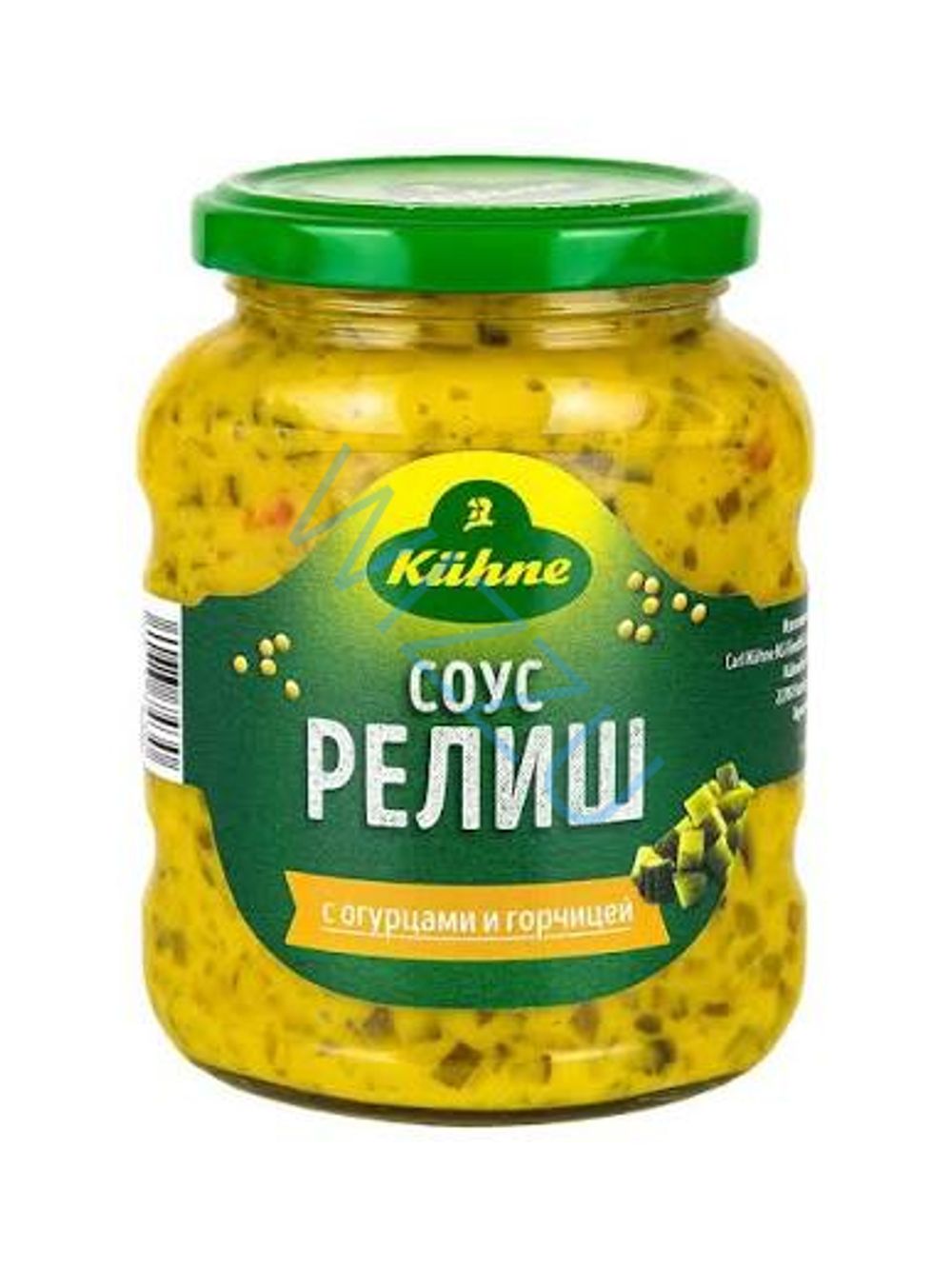 Соус релиш с огурцами и горчицей Kuhne, 350 г