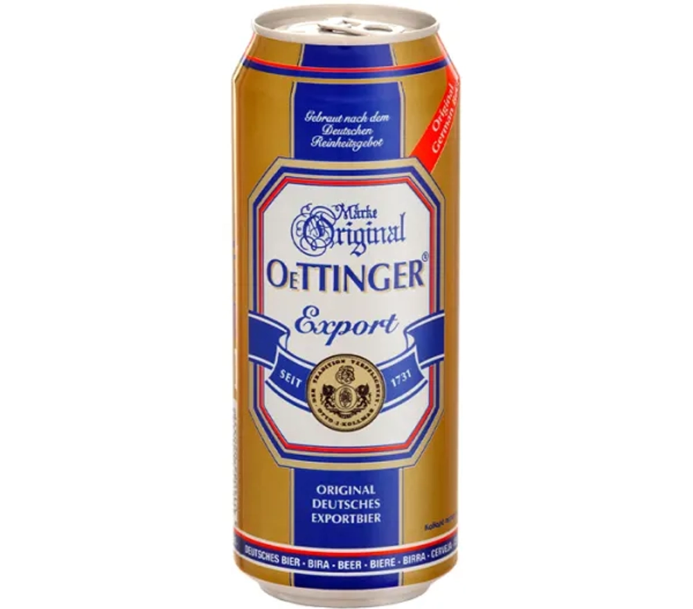 Пиво Oettinger Export 0,5 л. in can