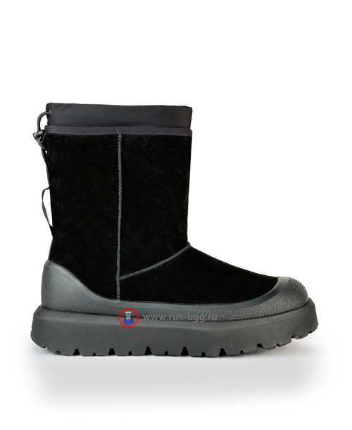 UGG MEN'S SHORT WEATHER HYBRID `Black