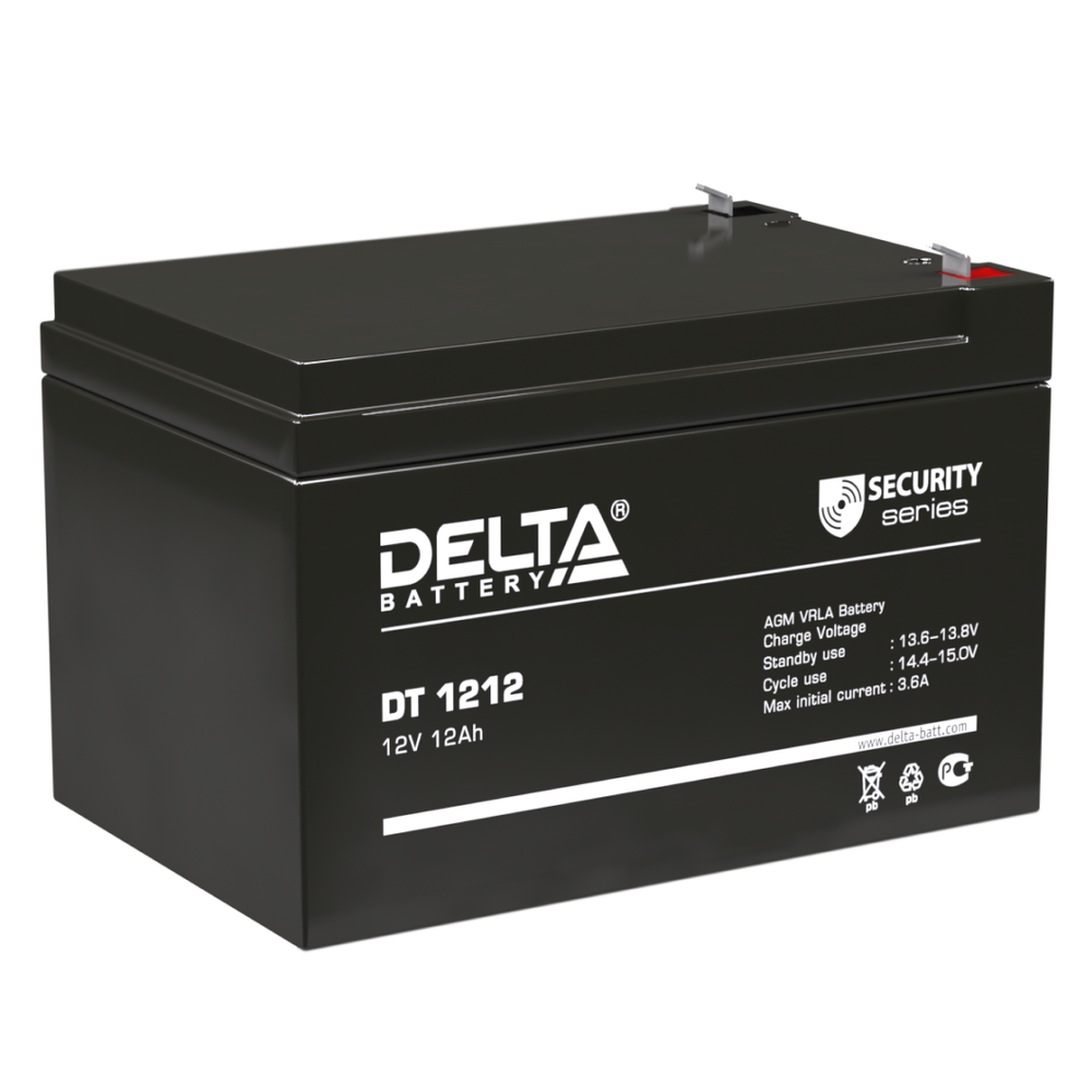 Аккумулятор DT 1212 DELTA 12В 12Ач