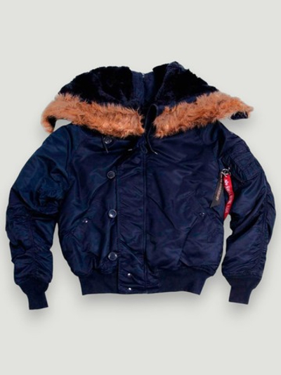 Куртка Мужская Alpha N-2B Flight Jacket (т.синяя - r.blue)