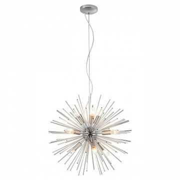 Люстра подвесная LSP-8336 серебро Star Lussole LOFT