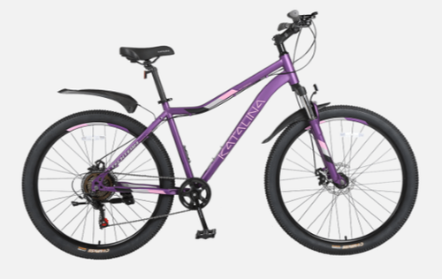 Велосипед Tech Team Katalina 27.5",рама 17,фиолетовый