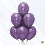 Шар 5" хром фиолетовый, (Зеркальные шары) / Reflex Violet 951