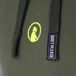 Мужская кофта теннисная Quiet Please Ready To Serve Hoody Men - Khaki, Yellow