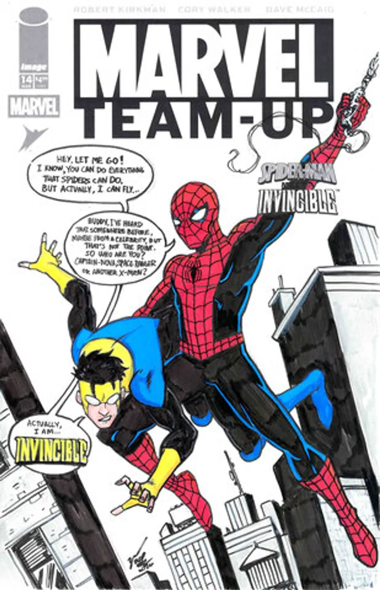 Marvel Team-Up Vol 3 #14 (Facsimile Edition) (Cover 28oi) (Влад Здор)