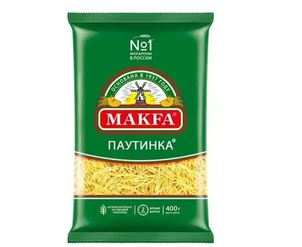 Мак изд Макфа Паутинка 400г