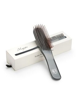 Расческа Majestic Scalp Brush графит