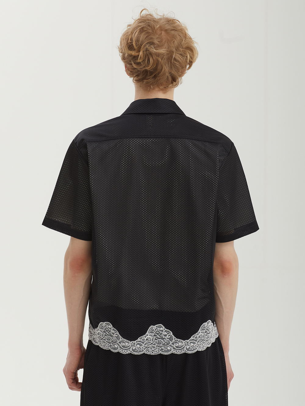 Мужская Рубашка Gothic Lace Airtex Hawaiian