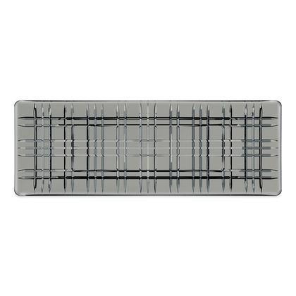 Блюдо прямоугольное 42см Nachtmann Square серое