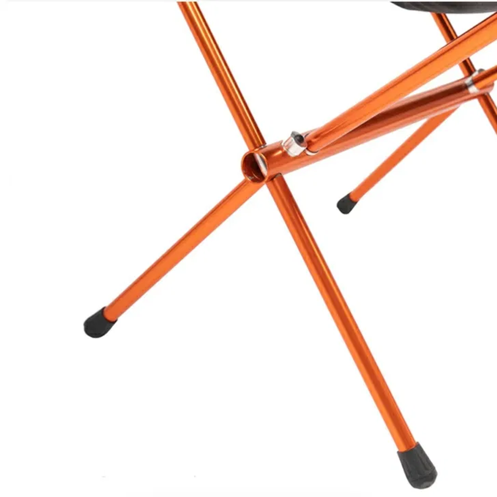 Кресло туристическое POLER STOWAWAY CHAIR - BLACK складное, высокая спинка, до 120 кг