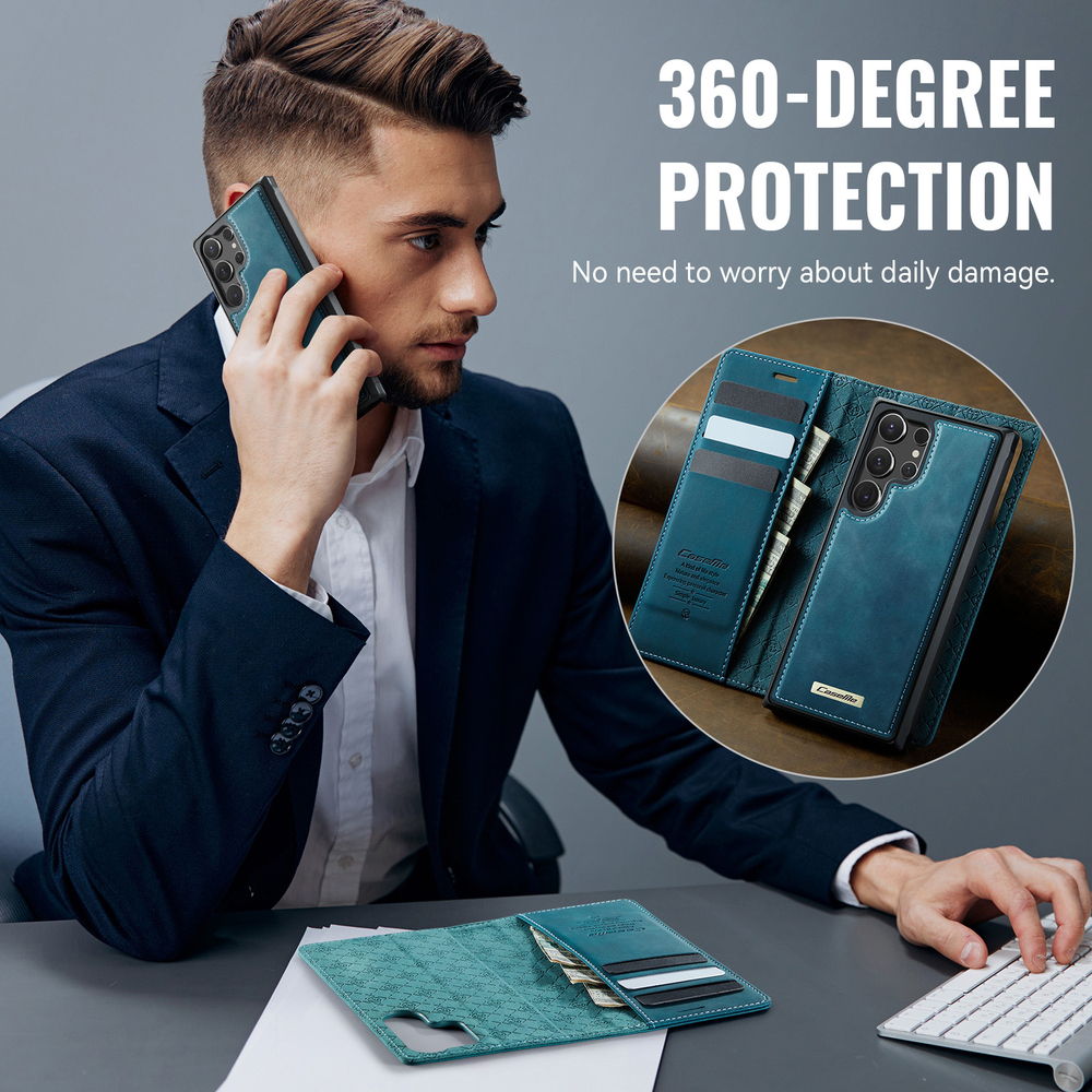 Чехол-кошелек CaseMe 2 in 1 MagSafe Samsung Galaxy S25 Ultra