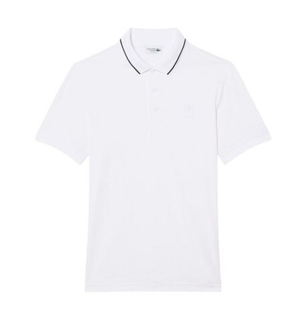 Теннисное поло Lacoste Ultra Dry Heritage Tennis - white