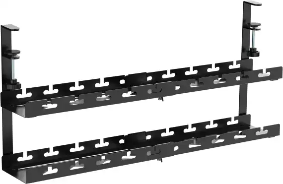 Кабель-канал Cactus CS-CM-700-2BK CS-CM-700-2 для столов 72.8x13.5x34.2см черный