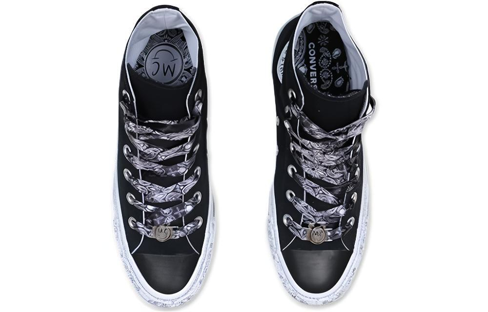 Converse Miley Cyrus x Converse Chuck Taylor All Star Hi "Black" Women"s