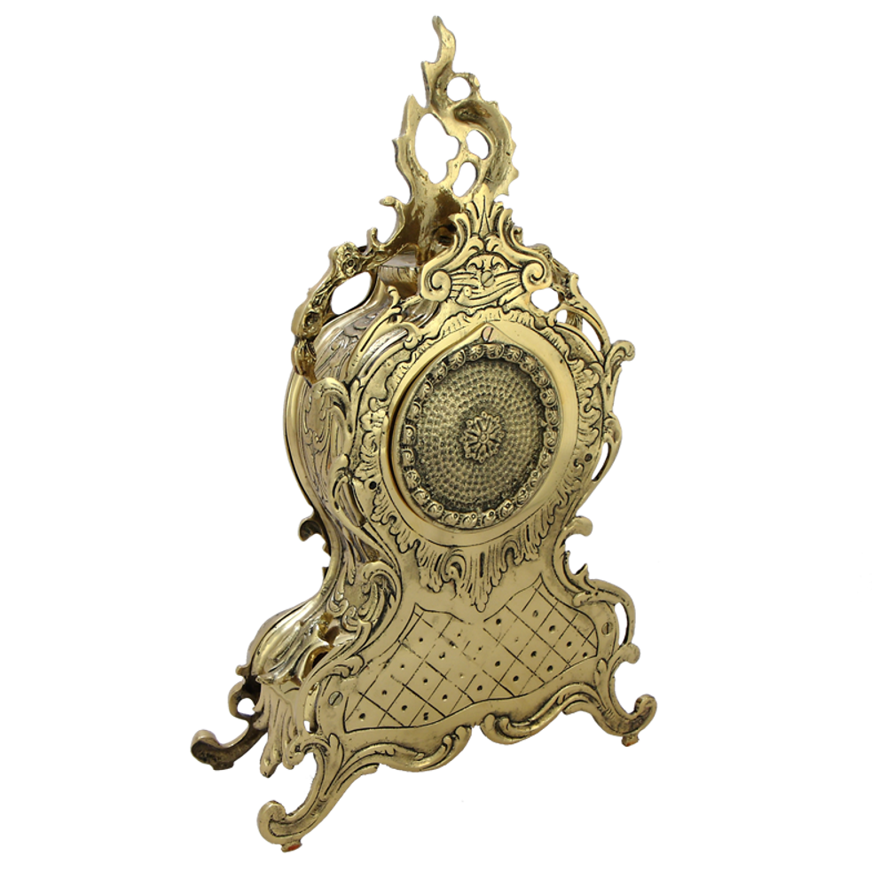 Bello De Bronze Часы Ласу каминные, золото
