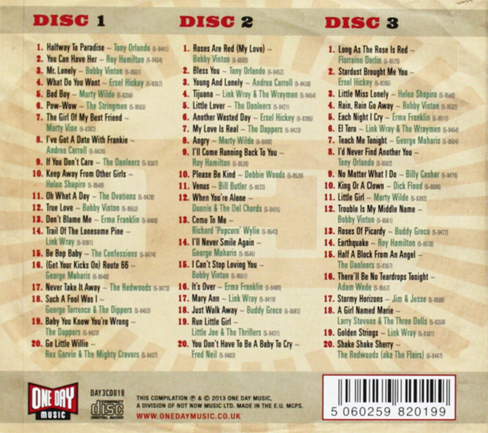 Сборник / Halfway To Paradise - The Epic Records Story (3CD)