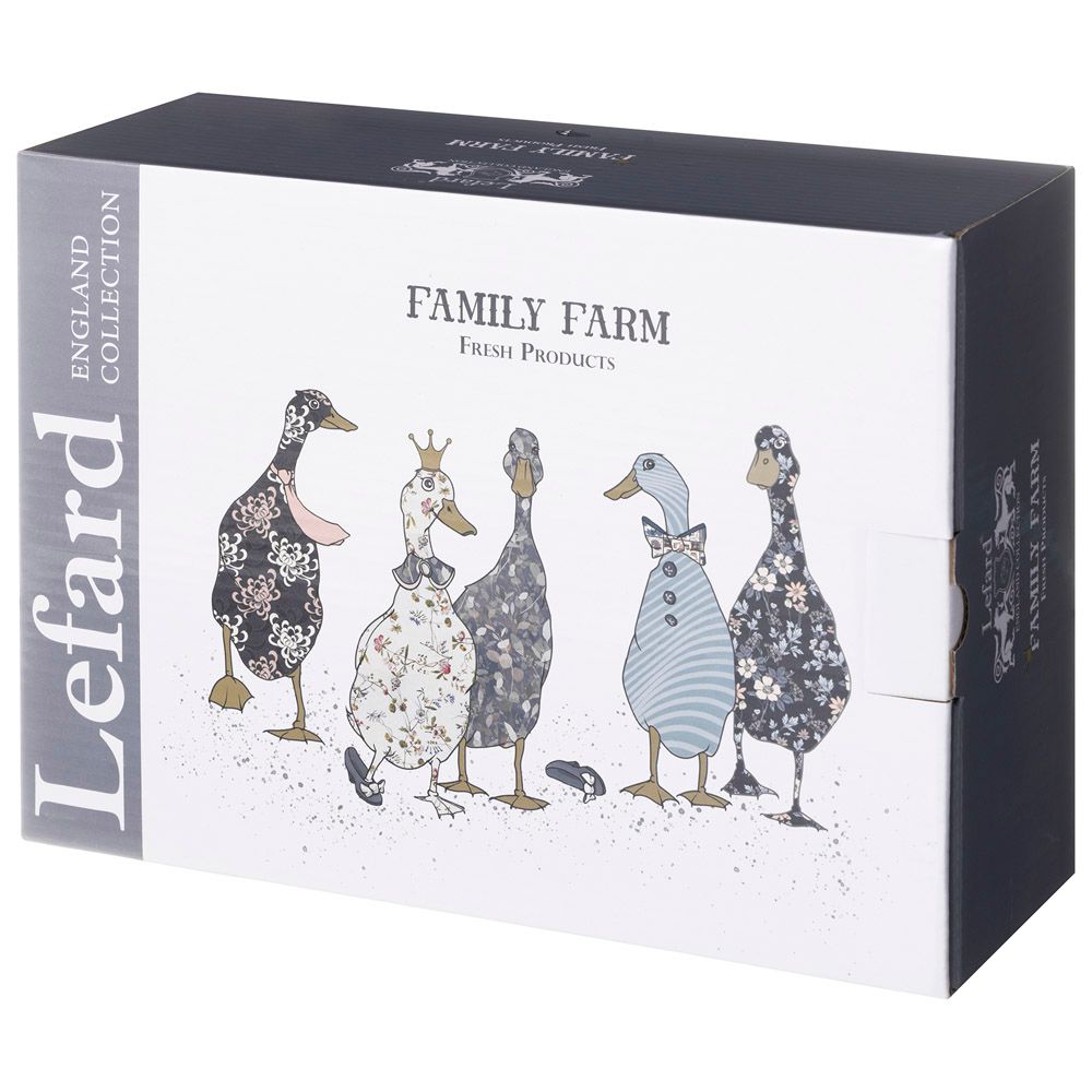 БЛЮДО С КРЫШКОЙ LEFARD "FAMILY FARM" ПРЯМОУГ. 25*17*7,5 СМ 1800 МЛ (КОР=8ШТ.)